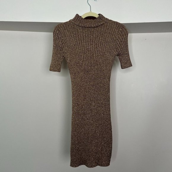 𝅺KNITZ For Love and Lemons Sparkle Knit Sweaterdress - Picture 3 of 6